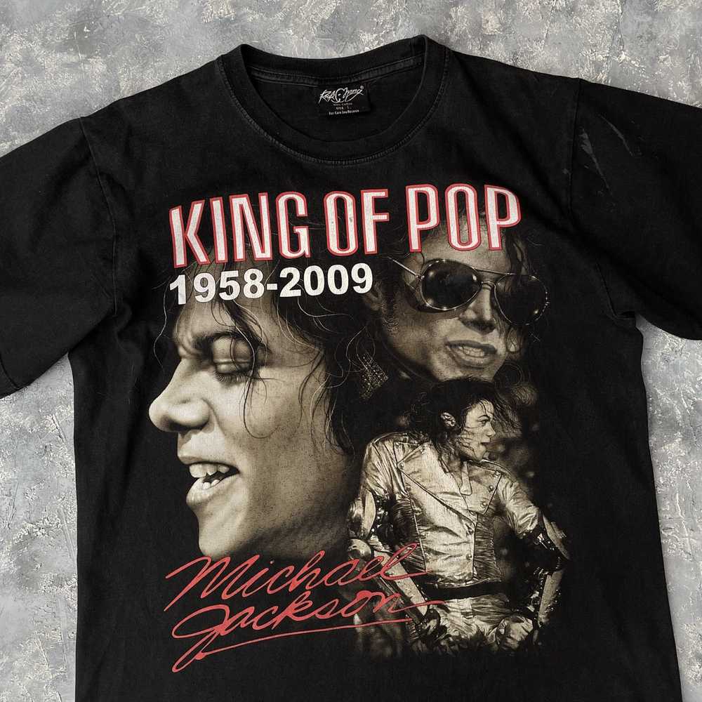 Band Tees × Michael Jackson × Vintage Vintage Mic… - image 2