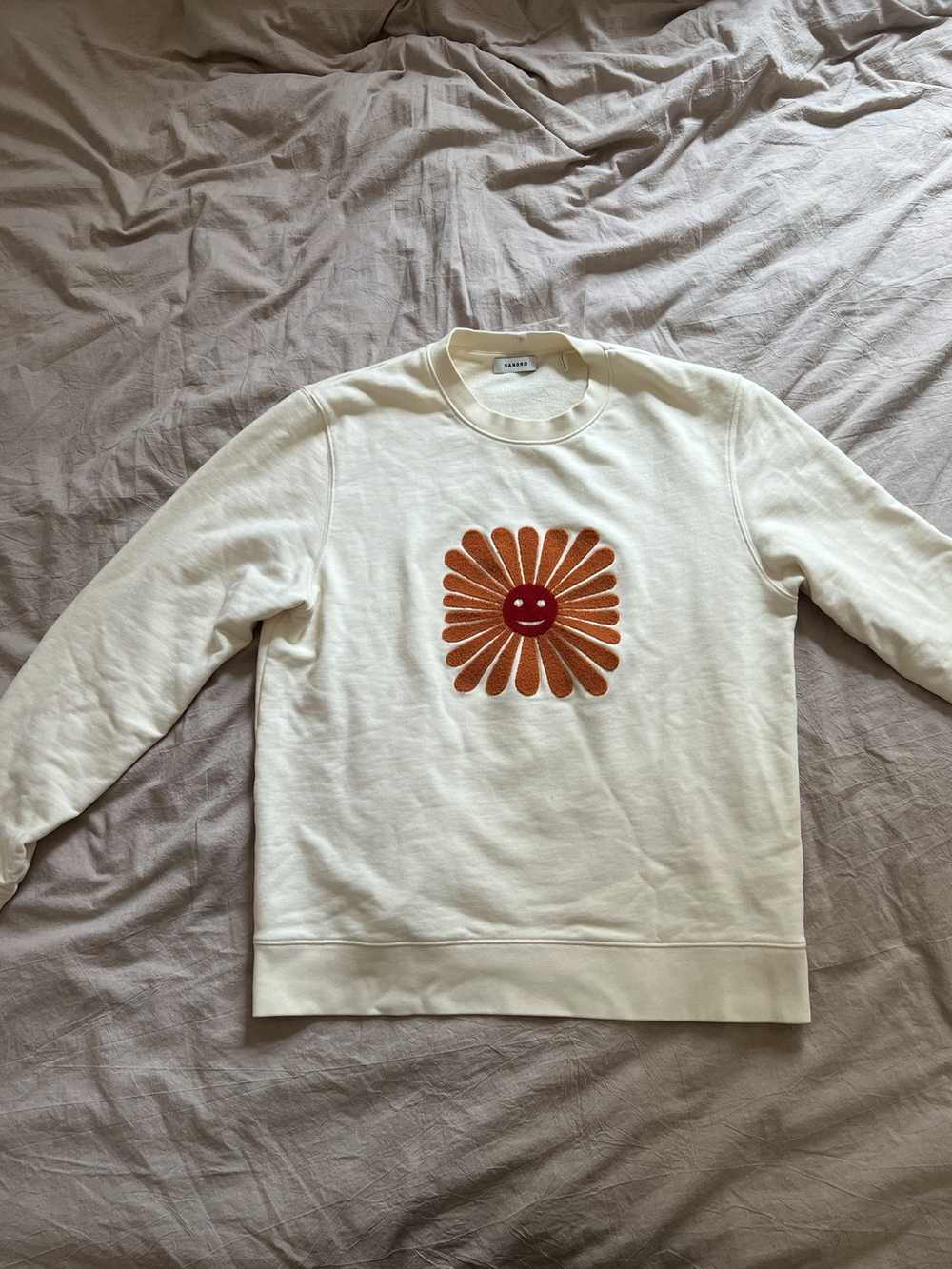 Sandro Sandro Sun Flower Sweatshirt - image 1