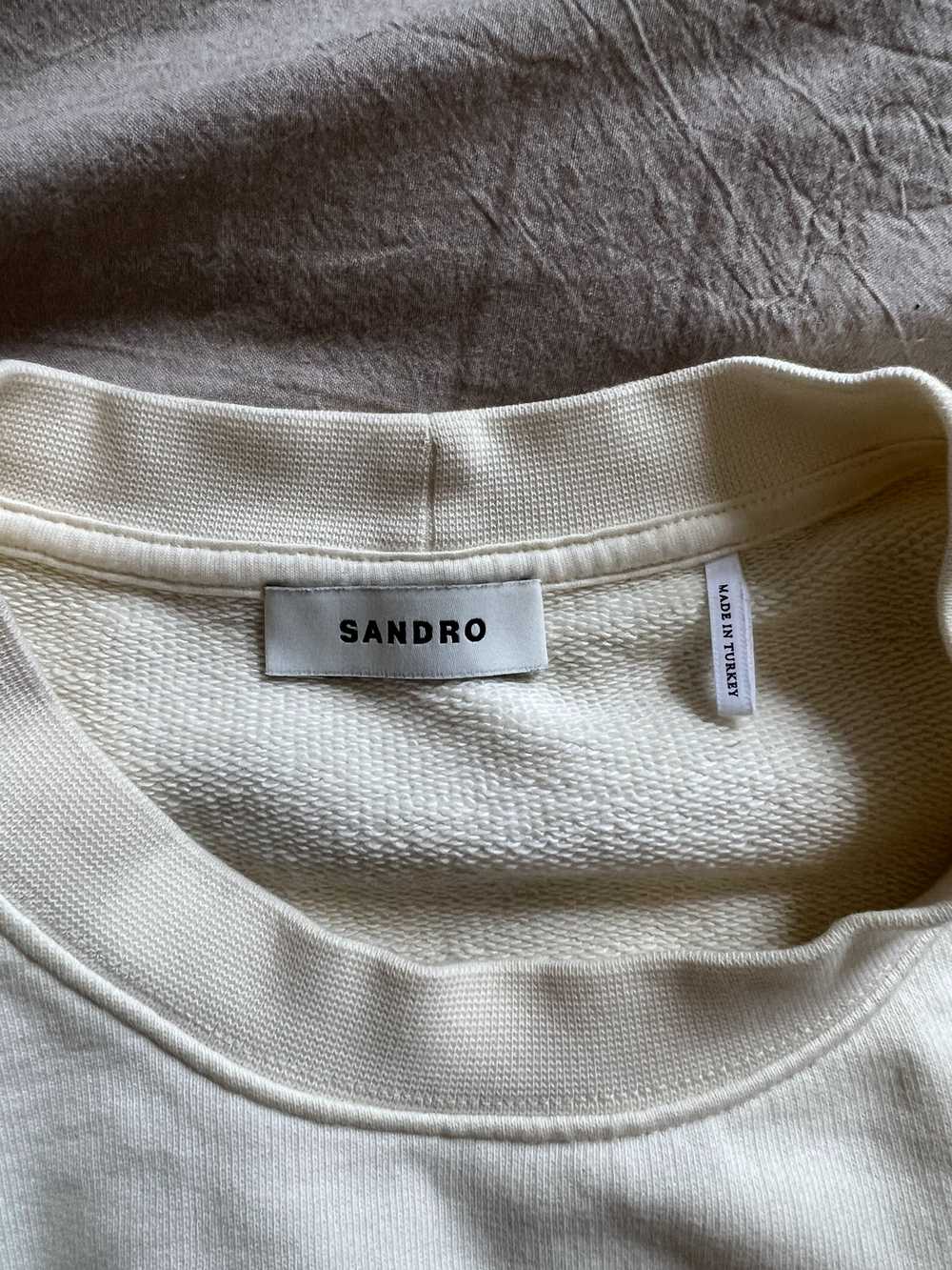 Sandro Sandro Sun Flower Sweatshirt - image 4