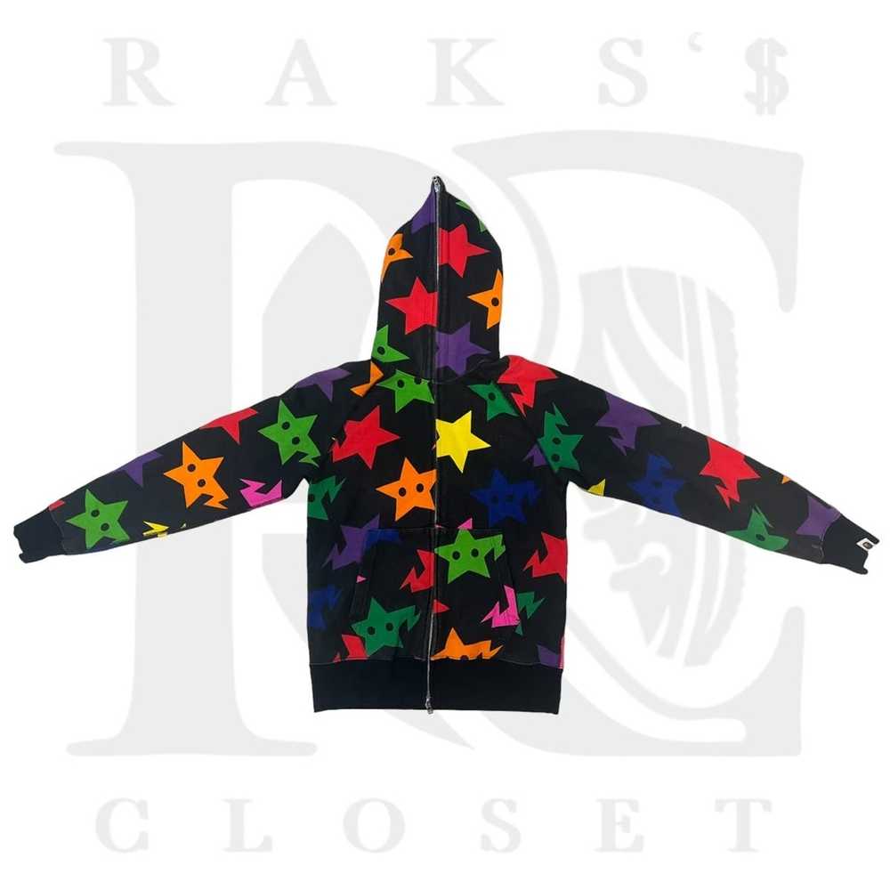 Bape Bape Sta Pattern Full Zip Hoodie - image 3