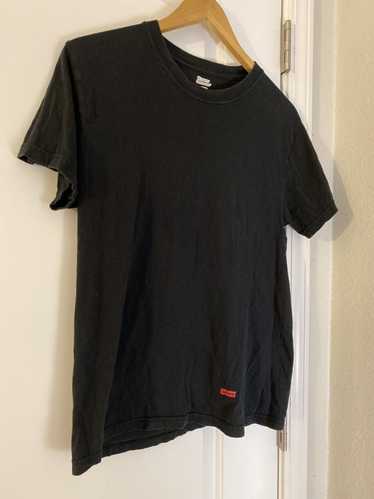 Hanes × Supreme Supreme Hanes gently worn black te