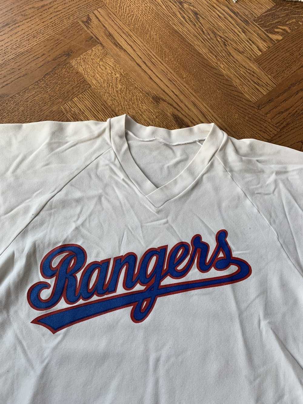 Jersey × MLB × Vintage 1980s Texas Rangers Baseba… - image 3