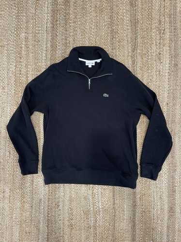 Lacoste Lacoste quarter zip in black - image 1