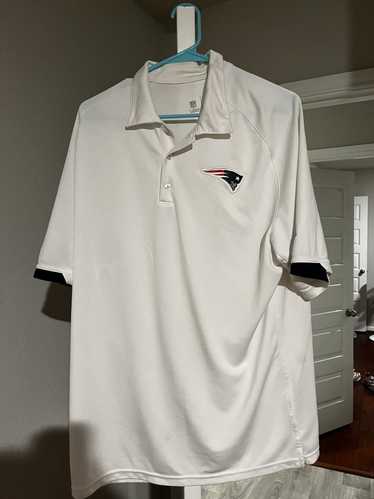 Nike NIKE PATRIOTS ON FIELD GAME POLO WHITE TOM BR