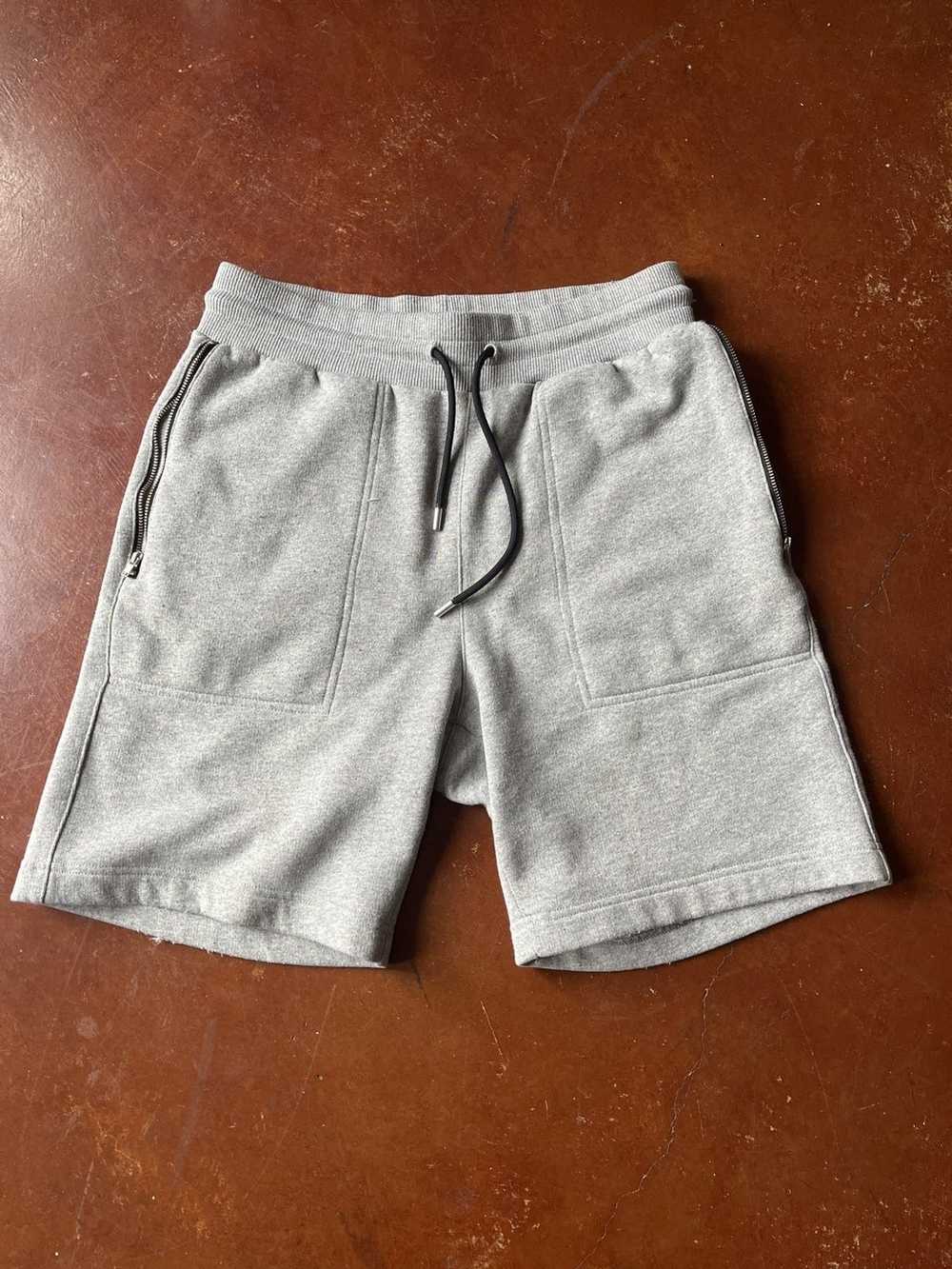 1017 ALYX 9SM 1017 ALYX 9SM Logo Sweat Shorts Grey - image 1