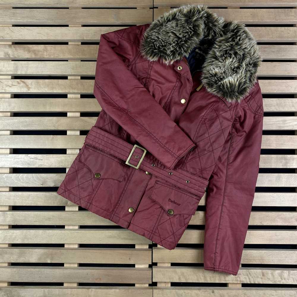 Barbour × Luxury Womens Quilted Bomber Jacket Bar… - image 1