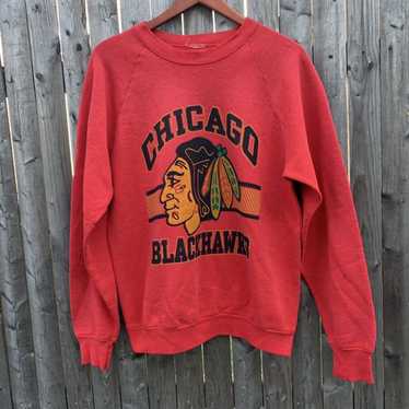 NHL × Vintage vintage chicago blackhawk sweatshirt