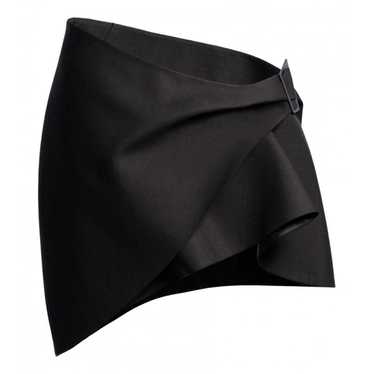 Mugler Wool mini skirt - image 1