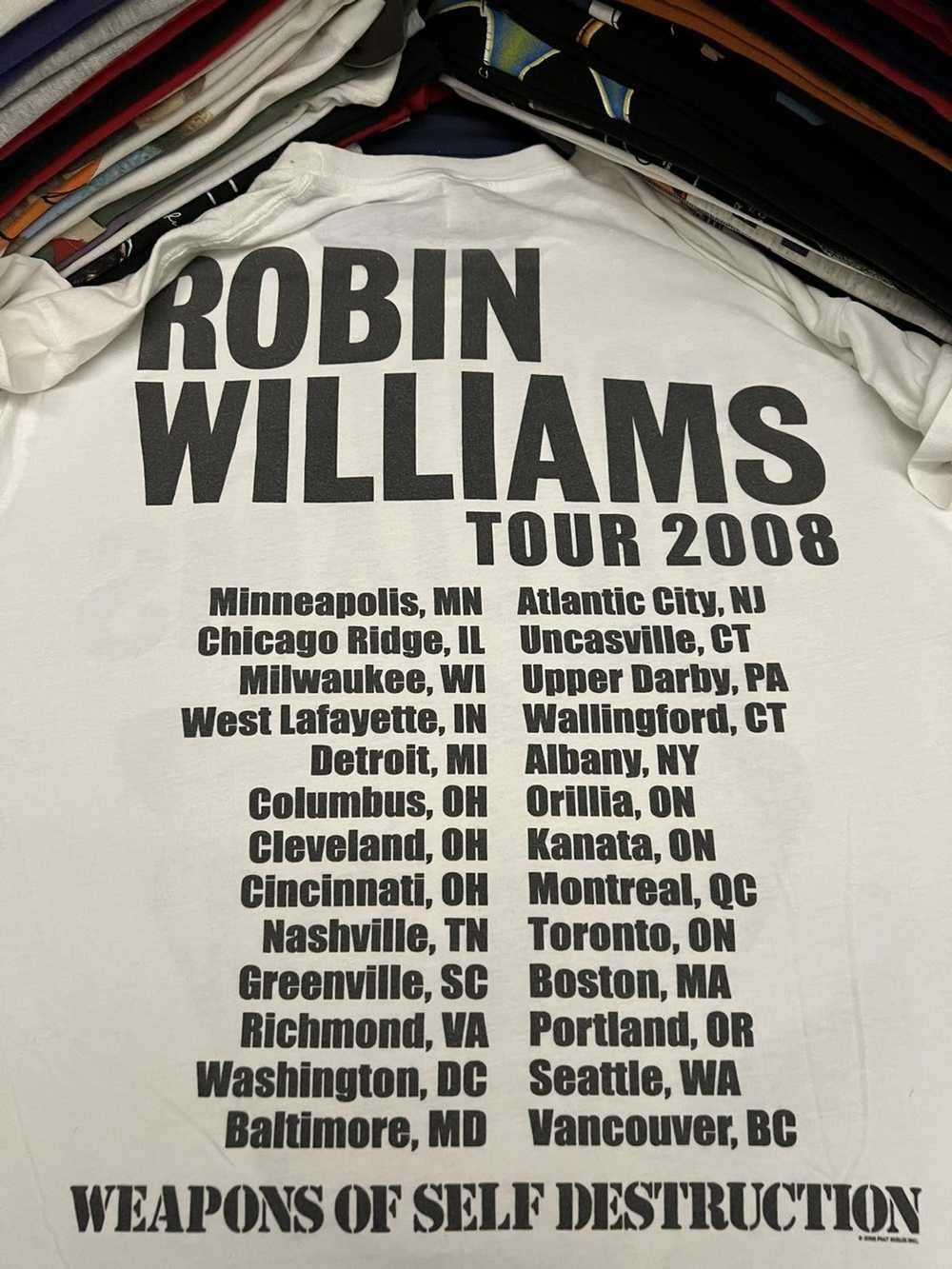 Streetwear × Vintage Robin Williams Weapons of Se… - image 2