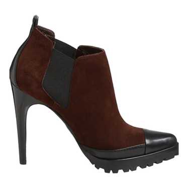 Casadei Casadei Leather Stiletto Ankle Boots