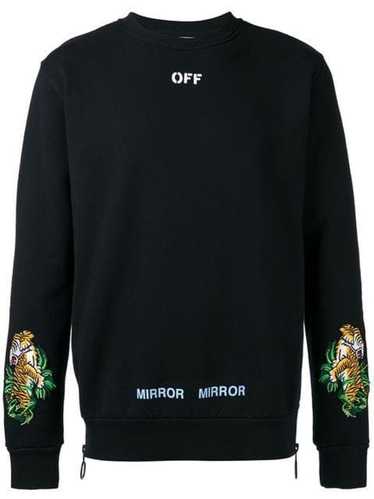 Off-White OFF-WHITE Tiger Embroidered Sweatshirt