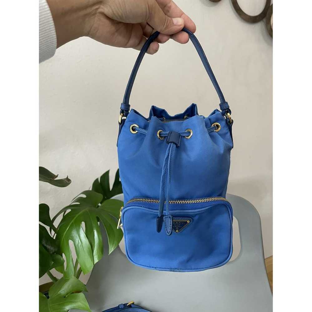 Prada Duet leather handbag - image 4
