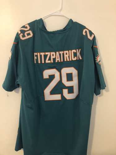 #10 MIAMI DOLPHINS GAME USED AQUA NIKE PRACTICE JERSEY SIZE-46