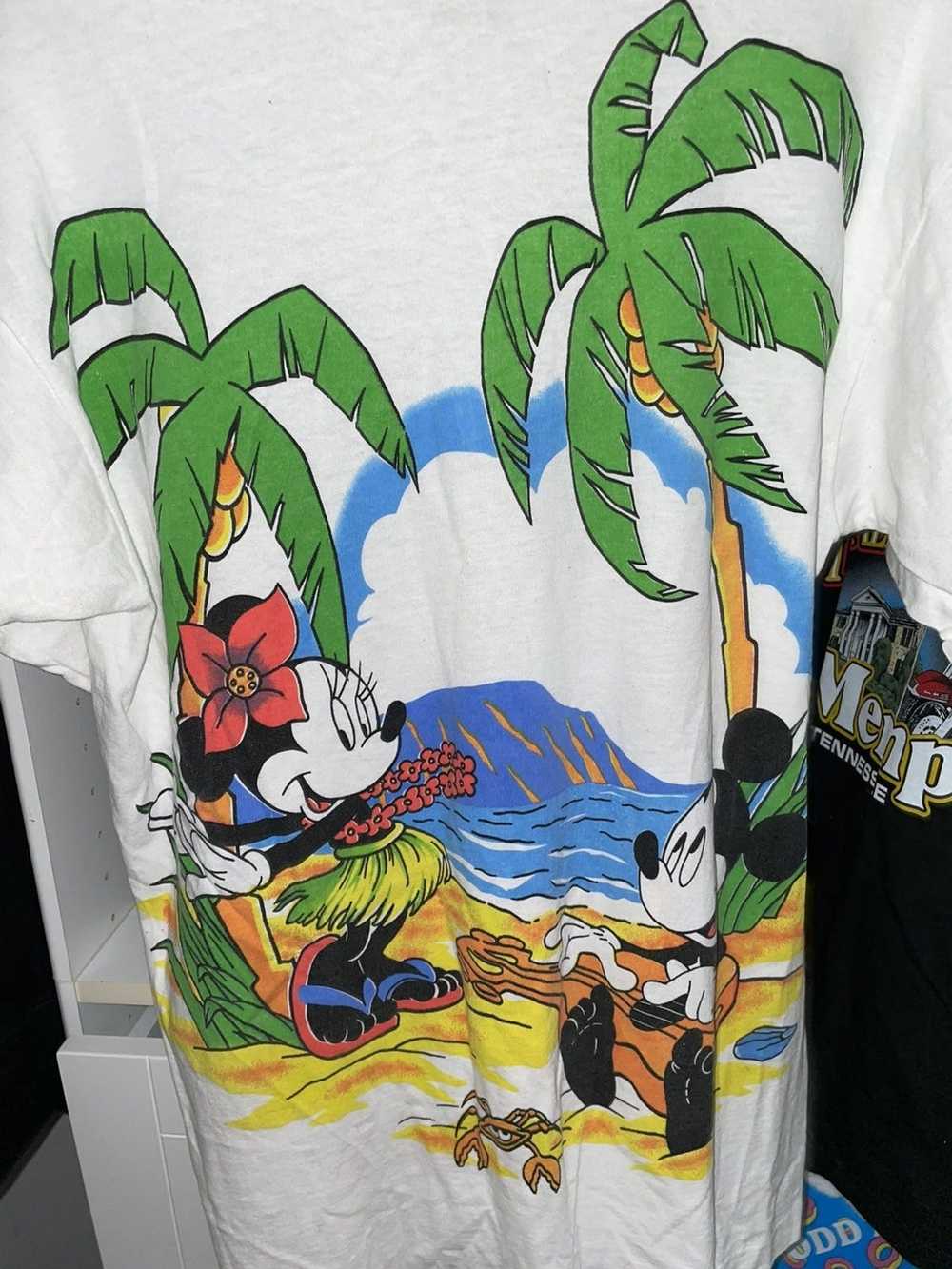 Mickey Mouse × Vintage 90s Mickey Mouse tee - image 3