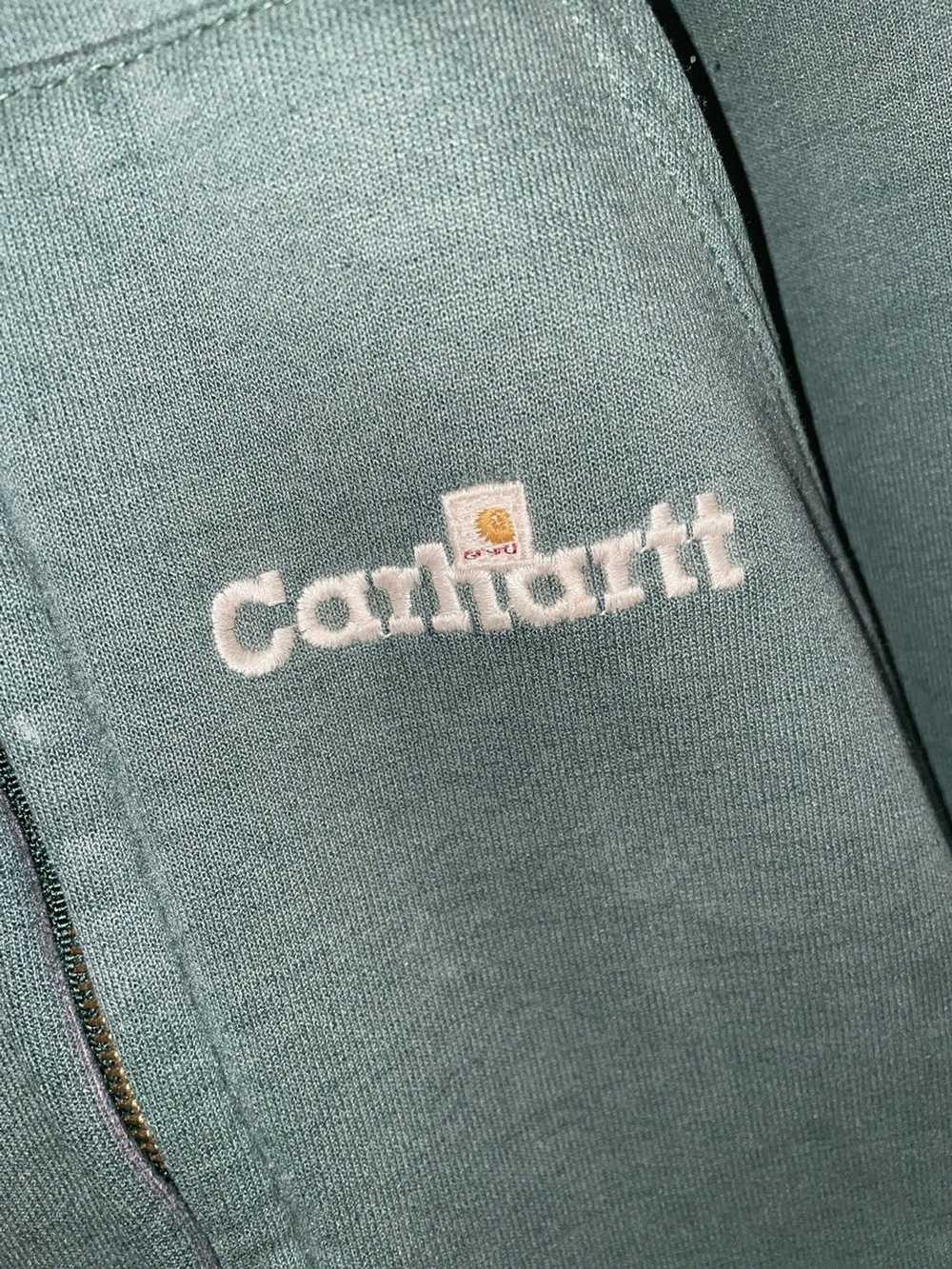 Carhartt × Vintage 90’s Carhartt Green Sun Faded … - image 2