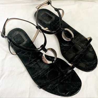 【希少】DIOR サンダル ヴィンテージ Extremely Rare CHRISTIAN DIOR Denim Sandals – Vintylux