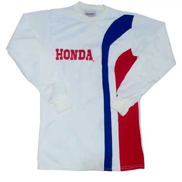 Reign VMX Honda Vintage Style Motocross Jersey - Size S/M Red/White/Blue