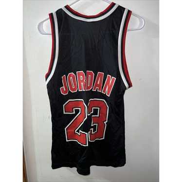 Michael Jordan Chicago Bulls Vintage 90's Black Champion Jersey –  thefuzzyfelt