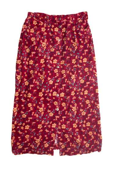 Vintage Bobbie Brooks Floral Skirt (1990s) 637