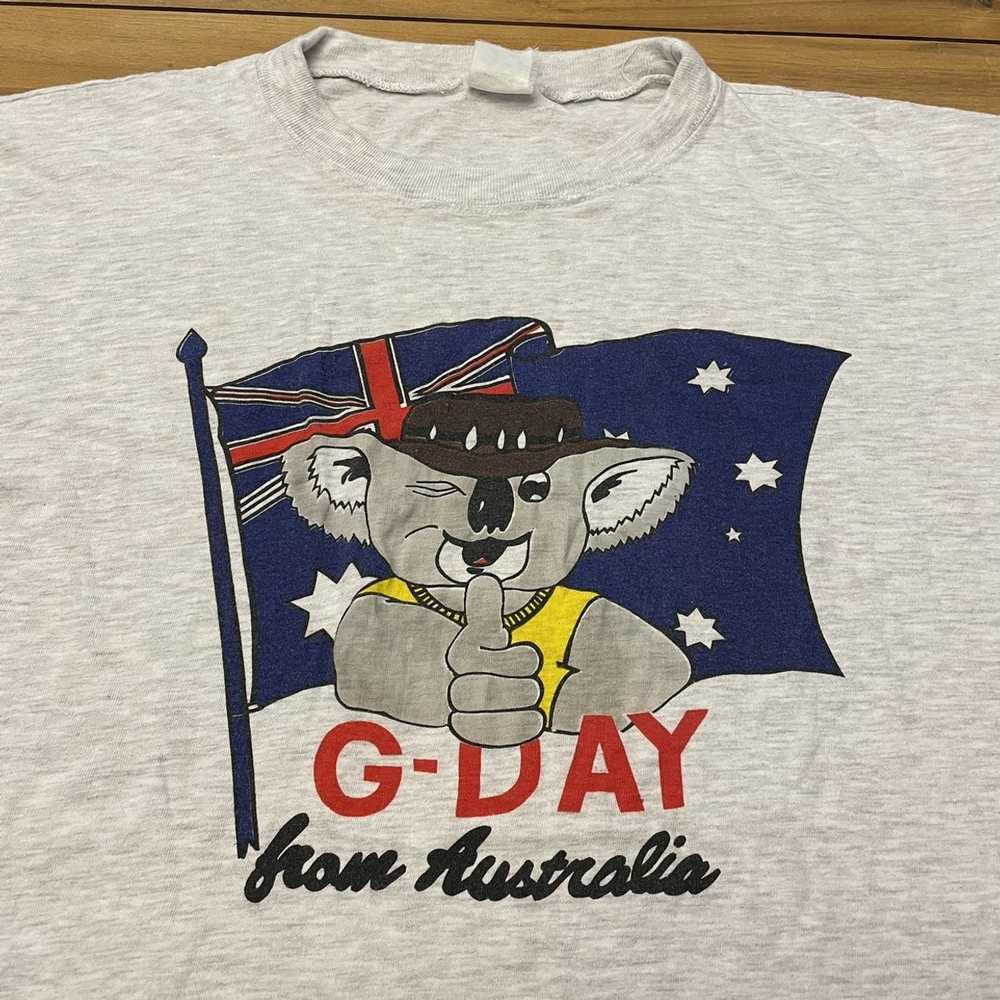 Vintage Vintage G Day Australia Flag Single Stitc… - image 2