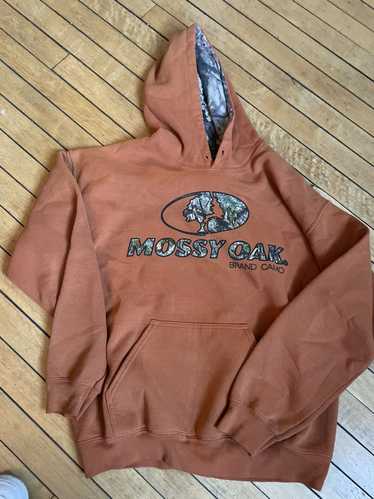 Mens Curry Pullover Hoodie Oak Moss