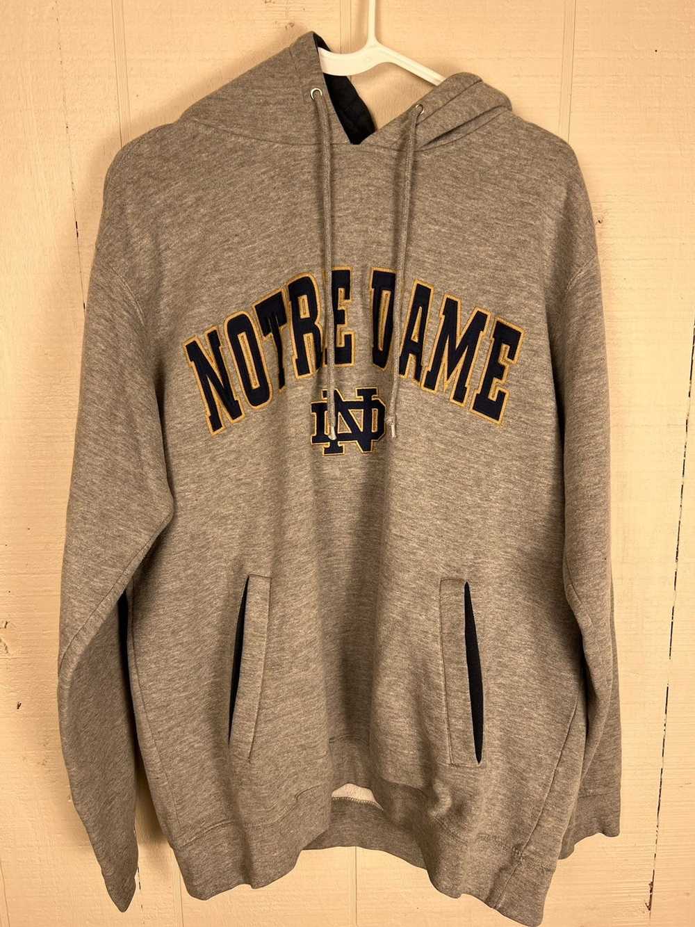 Vintage Vintage Crewneck Notre Dame College Hoode… - image 1