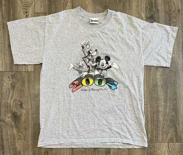 Y2K New York Yankees Disney Mickey Mouse baseball t shirt size XL