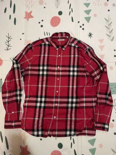 Burberry Burberry Brit Red Button Up