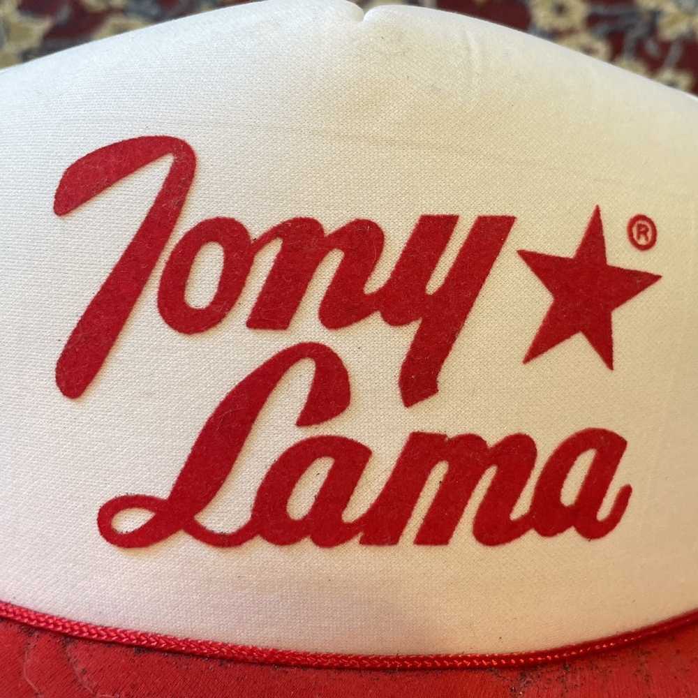 Tony Lama VINTAGE TONY LAMA TRUCKER HAT (1970’s) - image 2