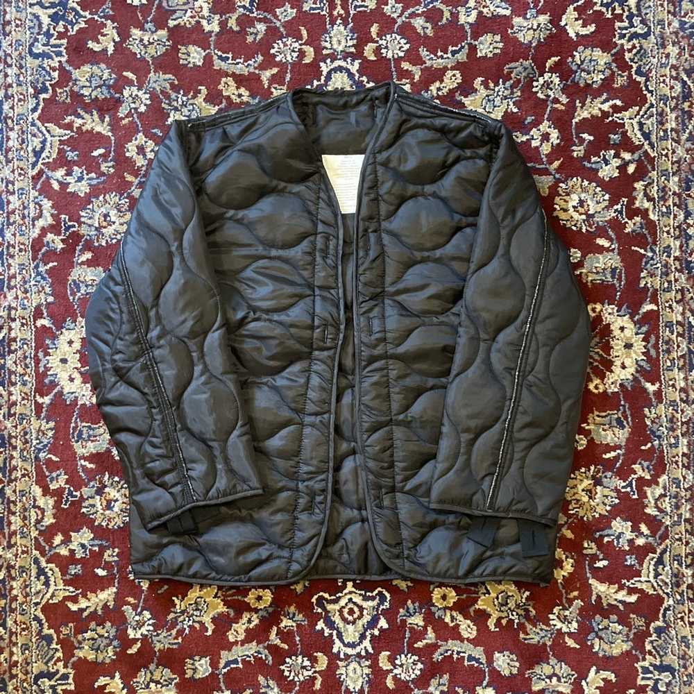 Military VINTAGE MILITARY QUILTED LINER JACKET (B… - image 1