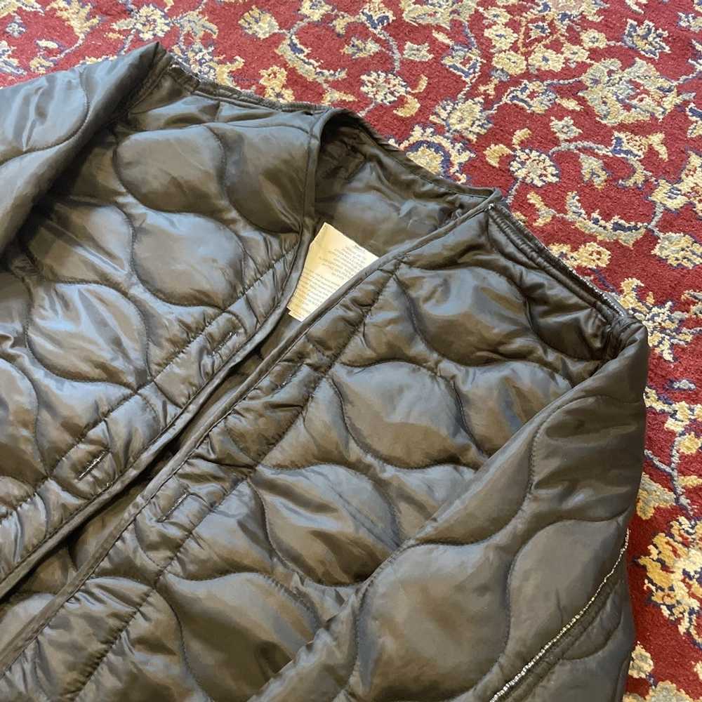 Military VINTAGE MILITARY QUILTED LINER JACKET (B… - image 2
