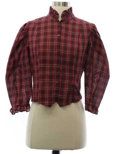 1980's Sarah Womens Prairie Shirt - image 1