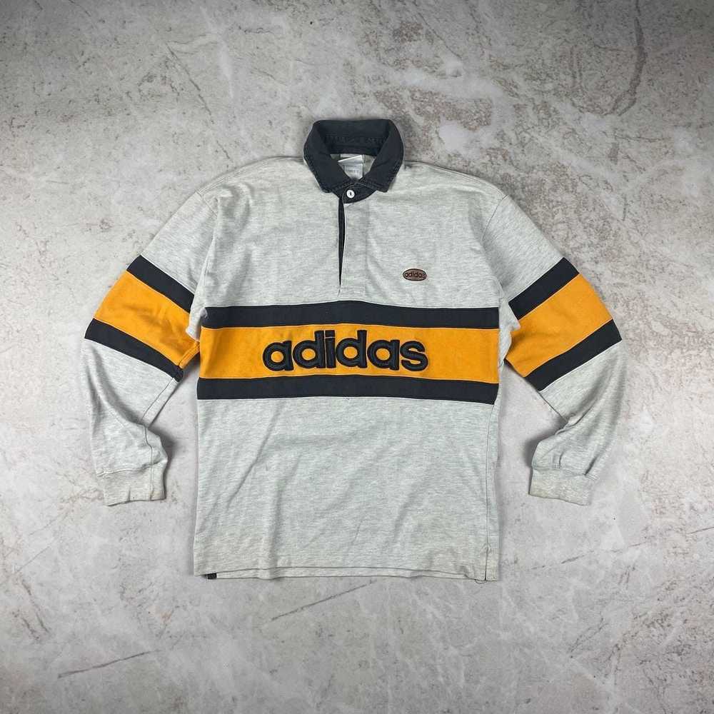 Adidas × Rare × Vintage Vintage 90's Adidas Big L… - image 1