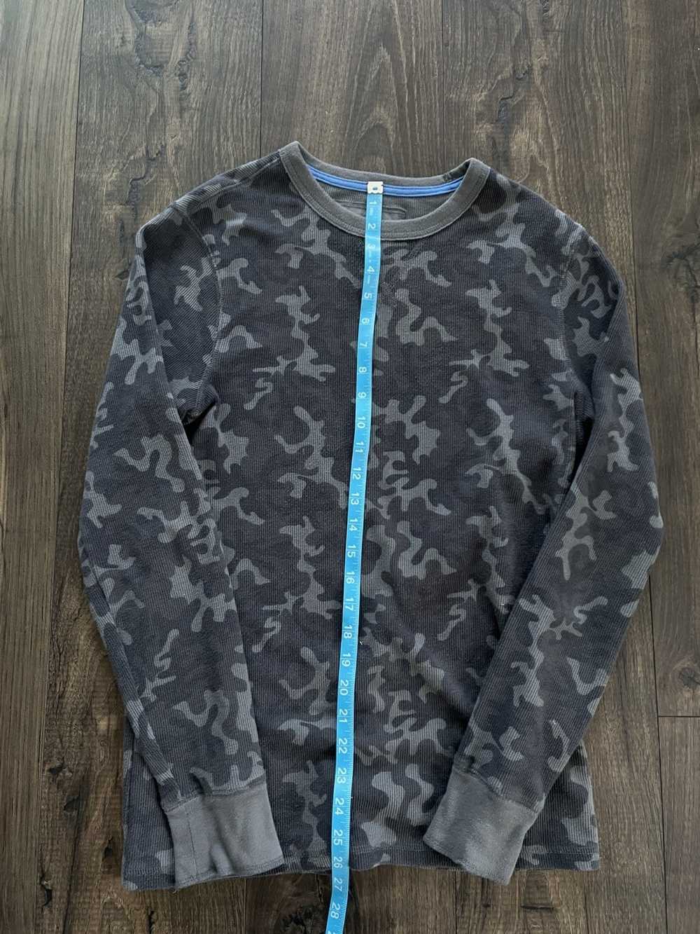 Vintage Grey camo thermal long sleeve - image 1