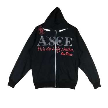 Anima × Avant Garde × One Piece Vintage Hoodie On… - image 1