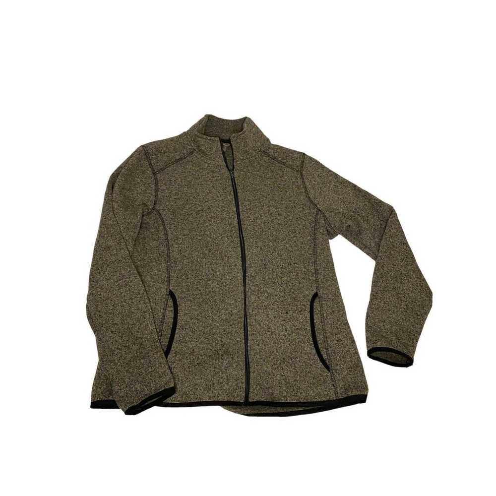 Eddie Bauer Eddie Bauer Fleece Jacket Size Xl Gre… - image 1