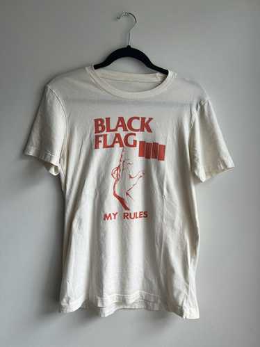 Vintage black flag t-shirt - Gem