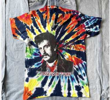 Frank Zappa T-Shirt - Grafton Vintage Athletic Tee. Large / Blue / Womens