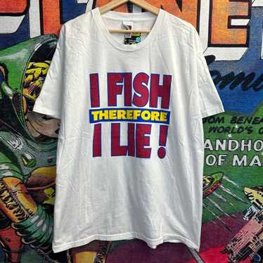 Vintage Hanes Shirt Mens XL All I Need To Know About Life I Learned From  Fishing