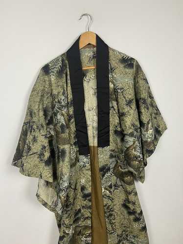 Japanese Brand × Japanese Classic Script × Kimono 