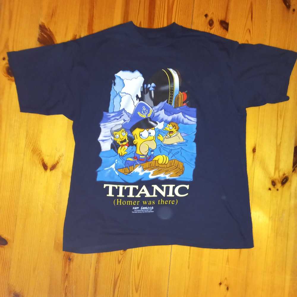 Rwd Redwood Vintage 1998 Titanic The Simpsons 'Ho… - image 3
