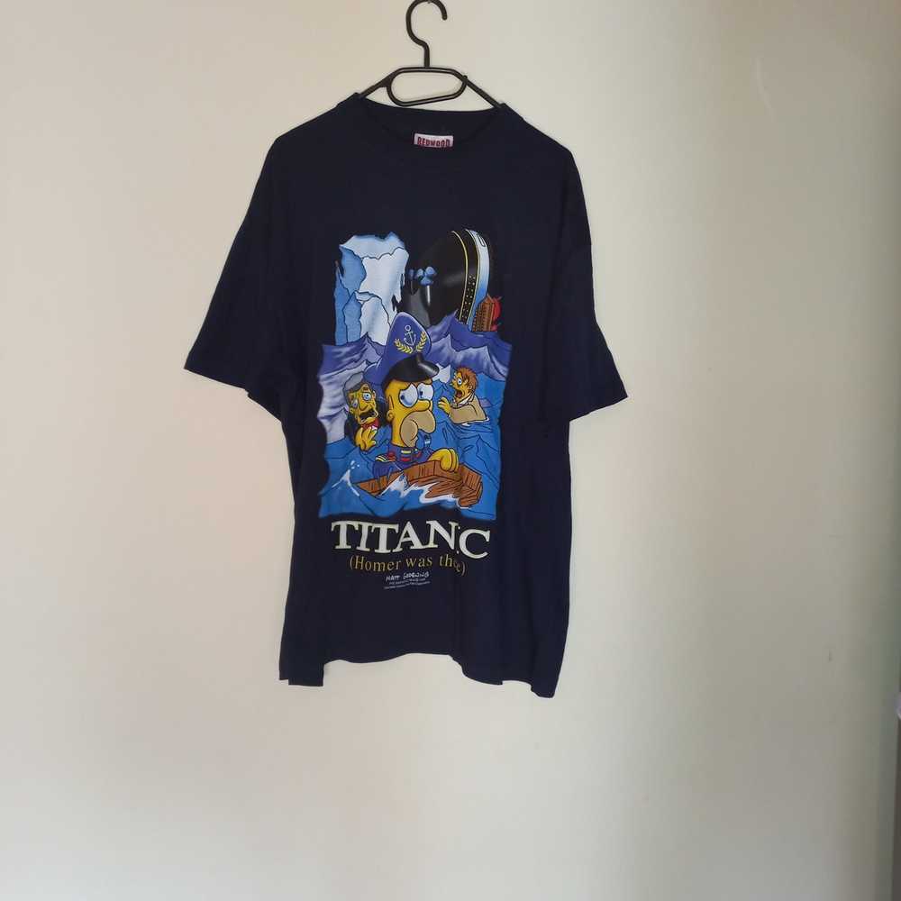 Rwd Redwood Vintage 1998 Titanic The Simpsons 'Ho… - image 6