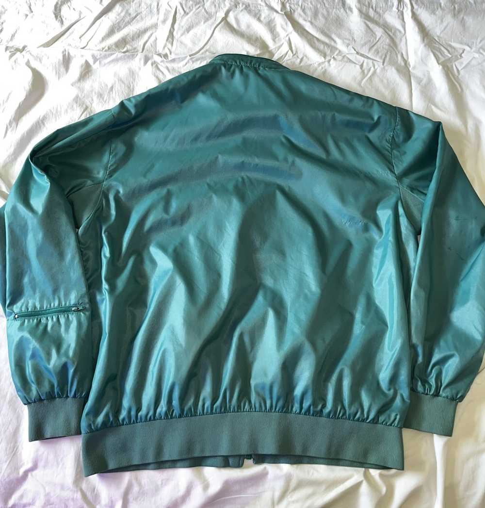 Izod × Lacoste Vintage Teal Izod Lacoste Bomber J… - image 2