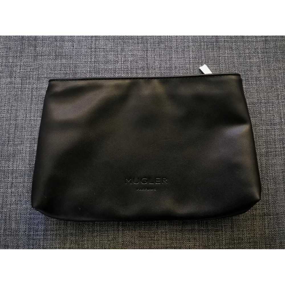 Mugler Vegan leather clutch bag - image 2