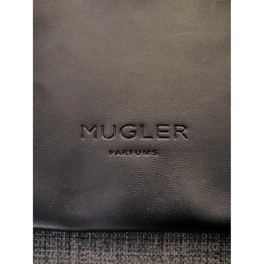 Mugler Vegan leather clutch bag - image 4