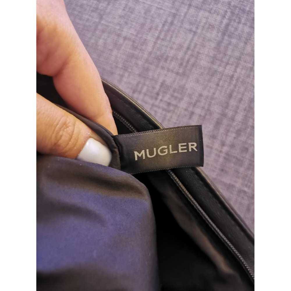 Mugler Vegan leather clutch bag - image 5