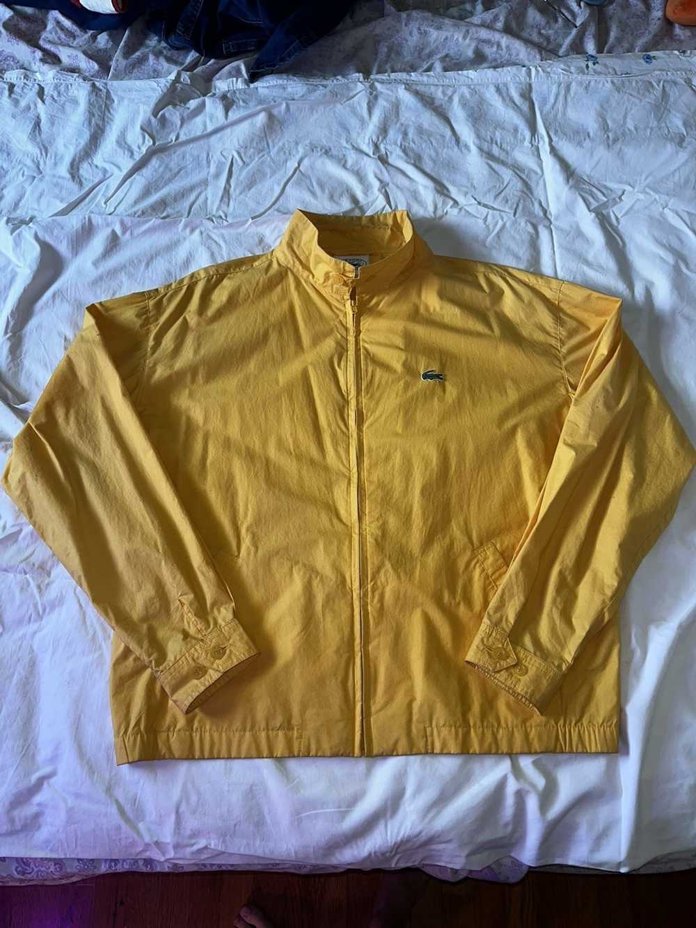 Izod × Lacoste Vintage Yellow Izod Lacoste Jacket - image 1