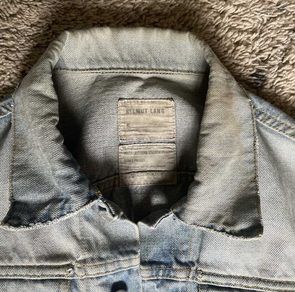 Helmut Lang helmut lang denim jacket - image 3