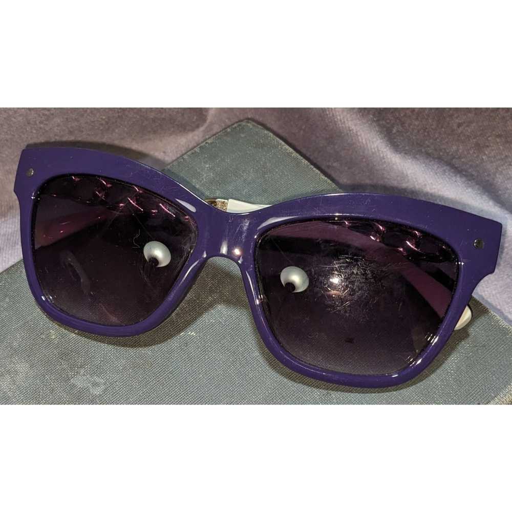 Other Purple Gold And Cream Sunglasses - image 5