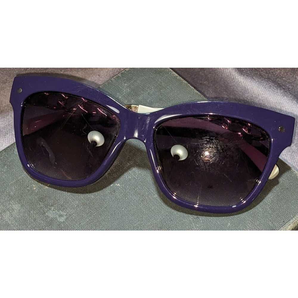 Other Purple Gold And Cream Sunglasses - image 7